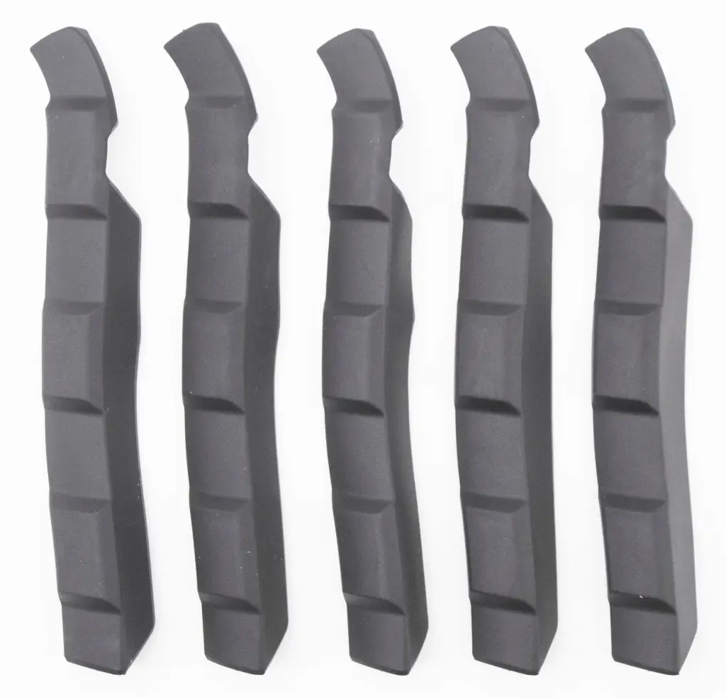 KIT PROTECTORES VAINAS E-BIKE HAIBIKE ALLMTN CARBONO GOMA NEGRO